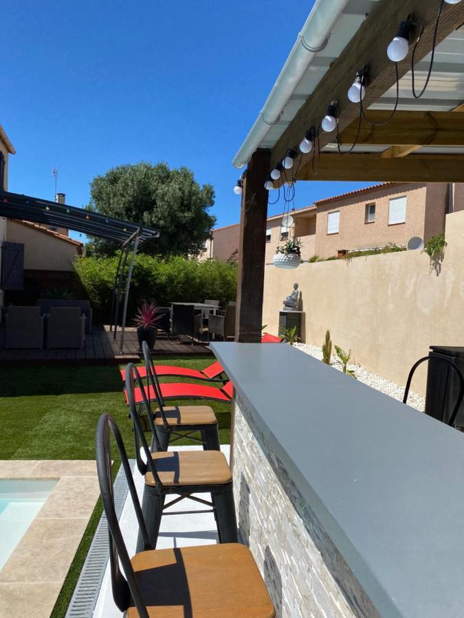 Jolie Villa Climatisee Piscine Parking Perpignan Exteriör bild