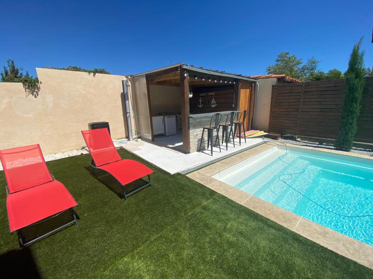 Jolie Villa Climatisee Piscine Parking Perpignan Exteriör bild