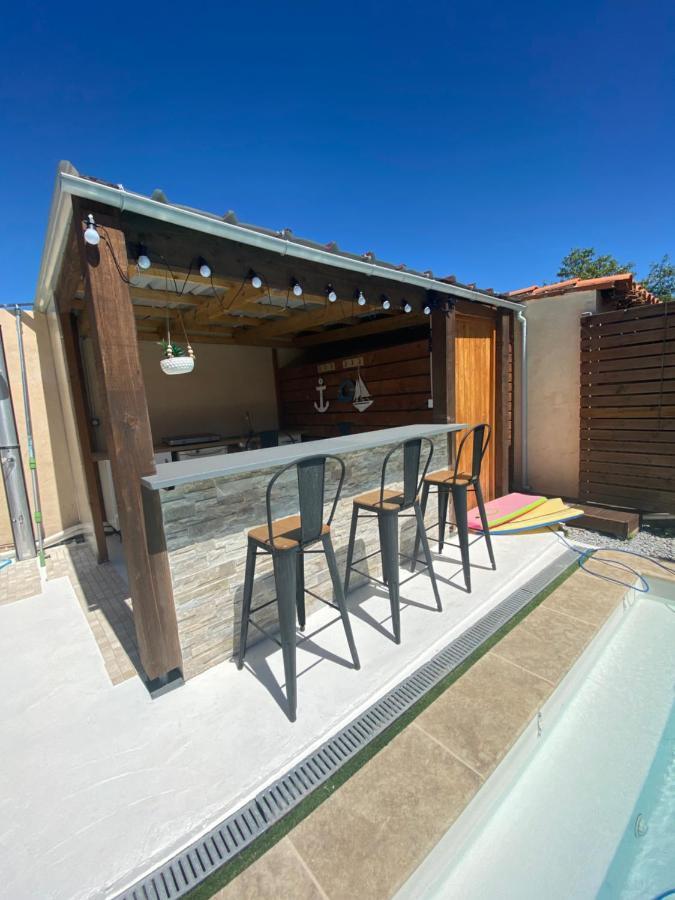Jolie Villa Climatisee Piscine Parking Perpignan Exteriör bild