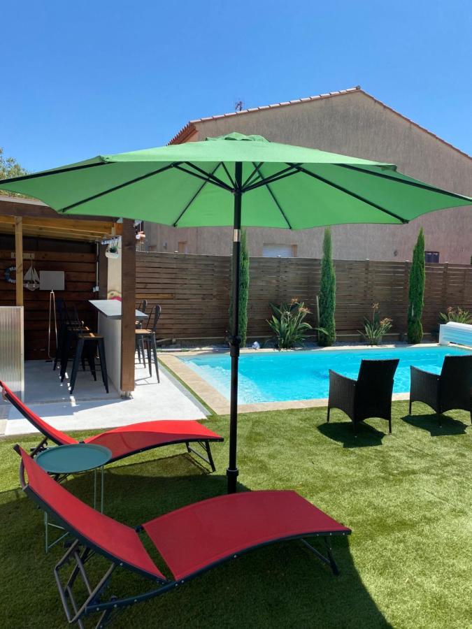 Jolie Villa Climatisee Piscine Parking Perpignan Exteriör bild
