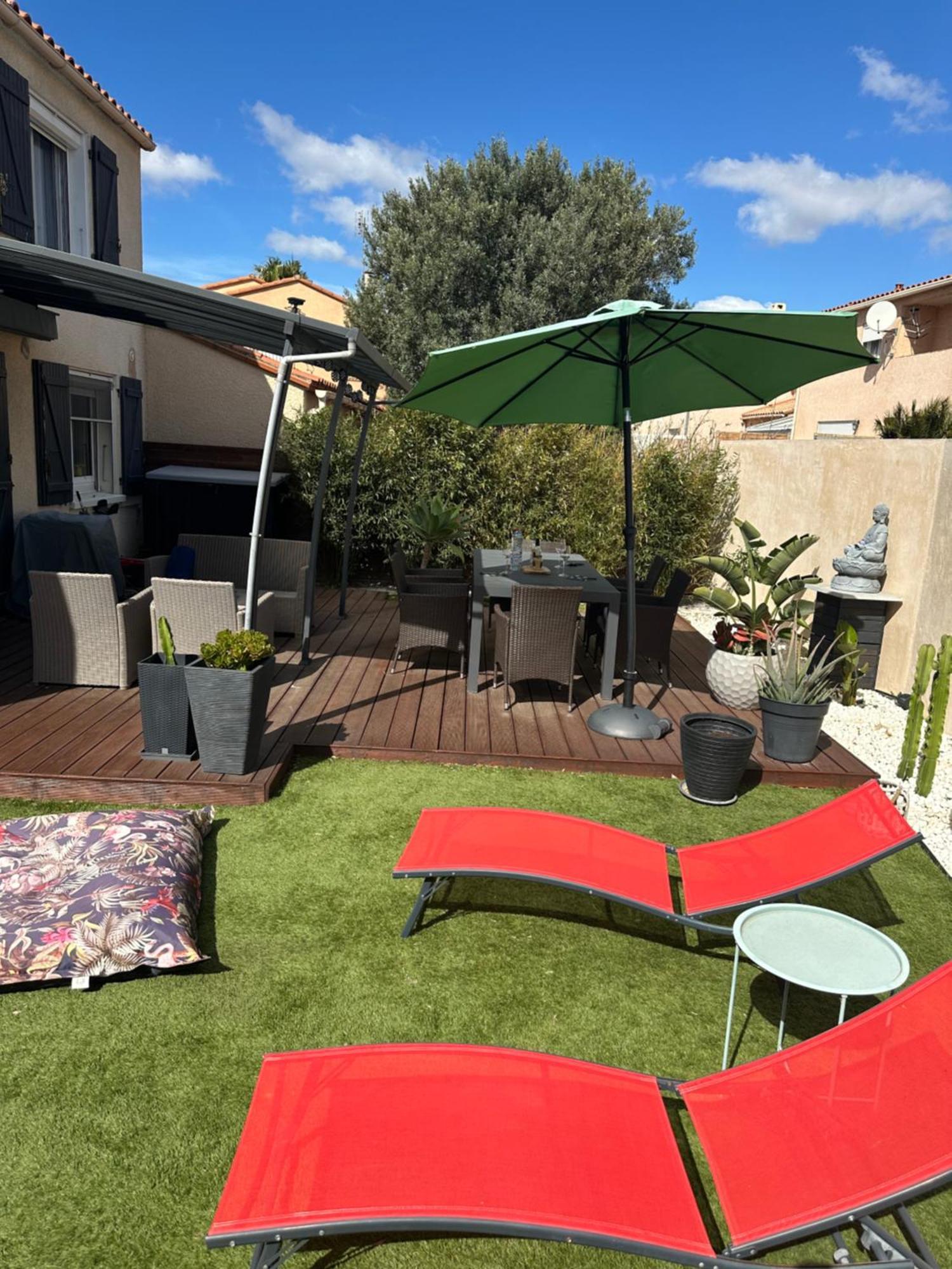 Jolie Villa Climatisee Piscine Parking Perpignan Exteriör bild